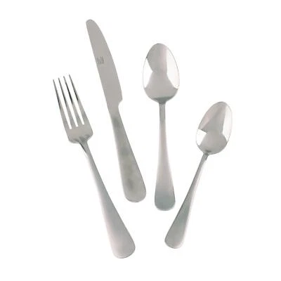 Mikasa Satin Symmetry 16 Piece Cutlery Set - Silver - Image 1 of 4