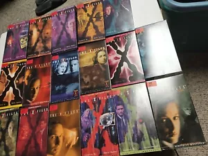 X-Files VHS Lot of 17 Tapes Ex Hollywood Video Rentals - Picture 1 of 5