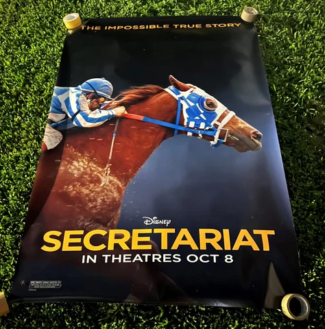 SECRETARIAT (2010) ORIGINAL HUGE BUS STOP DISNEY MOVIE POSTER 4' X 6' Cover