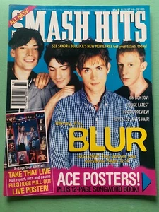 SMASH HITS 16-Aug-1995 BLUR Take That Deuce Madonna Boyzone Bon Jovi Jared Leto - Picture 1 of 2