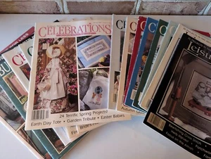 Leisure Arts Celebrations Magazines - Cross Stitch and Craft Patterns 1987-1994 - Bild 1 von 18