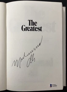 Muhammad Ali Signed Book The Greatest My Own Story HCB Boxing Autograph HOF BAS - Picture 1 of 7