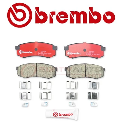 Brembo Rear Disc Brake Pad Set for 2003-2009 Lexus GX470  - Braking Stopping te Foto 1 de 4