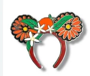Disney 2025 Hidden Mickey Ohr Stirnbänder Pin Chaser Orange Vogel WDW - Bild 1 von 1