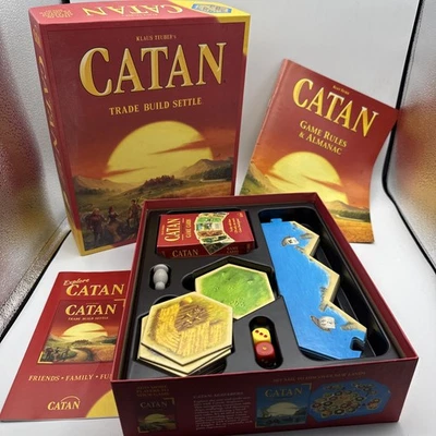 Catan Trade Build Settle 棋盘游戏 - MFG3071 — 第 1/4 张图片