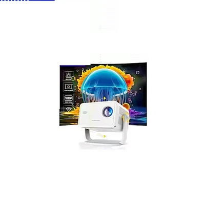 Magcubic Native 1080P650ANSI  Projector With Auto Keysto4K Android 11 L018 360° - Image 1 of 4