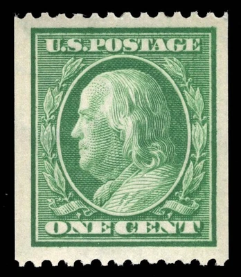 MOMEN: US STAMPS #348 MINT OG NH PSE GRADED CERT VF/XF-85J LOT #96206 - Image 1 of 3