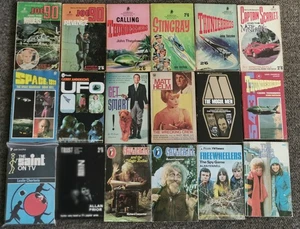 Cult TV Book Tie-Ins x 68 Thunderbirds, Professionals, Avengers, Bonanza ++ G/VG - Picture 1 of 4