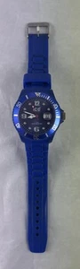 ICE WATCH LADIES WRIST WATCH SILICONE STRAP BLUE - Used - Picture 1 of 5