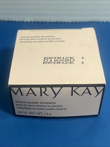 New In Box MARY KAY Mineral Powder Foundation - Bronze 1 (016890) - Full Size - Picture 1 of 8