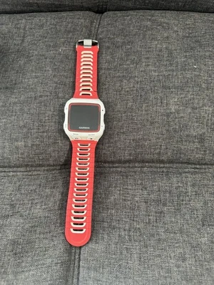 GARMIN FORERUNNER 920XT Red/White GPS Multisport Watch No Charger - Image 1 of 4