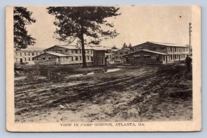 JH12/ Atlanta Georgia Postcard c1918 Camp Gordon Military Buildings 158 - Picture 1 of 4