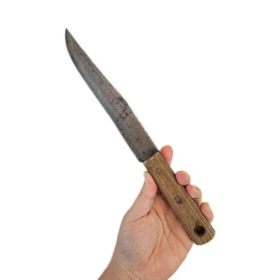 Cuchillo para rebanar hoja vintage antiguo Hickory-758 8", carnicero Foto 1 de 4
