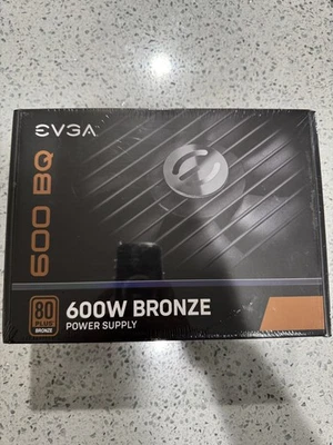 EVGA 600BQ 80 Plus Bronze 600W Modular Design Ultra-Quiet 120mm FDB Fan - Image 1 of 3