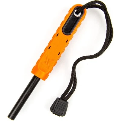 Vara de ferrocério Exotac polySTRIKER XL ultraleve Firestarter - laranja Blaze - Imagem 1 de 4