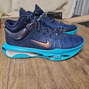 DJ9431-401 Nike Air Zoom GT Jump 2 Basketball Shoes Obsidian Blue Men's Size 10 - Picture 1 of 10