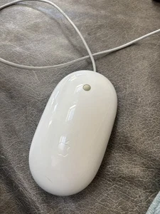 Apple Mouse Multi Control Wired USB 2.0 Mighty Mouse With Scroll Ball A1152 - Picture 1 of 5