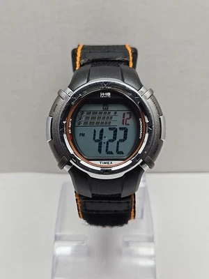 Timex 1440 Sports Digital Indiglo Alarm Chrono Watch 50M WR New Battery Mens - Image 1 of 4
