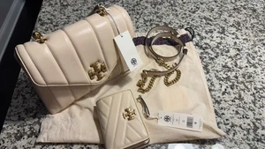 ⭐️Juego de cartera y billetera Tory Burch Brie con asa superior nuevo con etiquetas viene con bolsa antipolvo $850 - Imagen 1 de 10