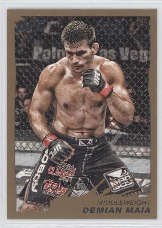 2011 Topps UFC Moment of Truth Gold Demian Maia #152 - Image 1 of 2