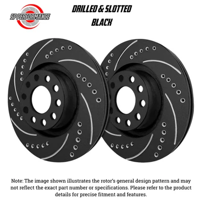 Front Disc Brake Rotor Set for 2003-2004 Subaru Legacy GT - Image 1 of 4