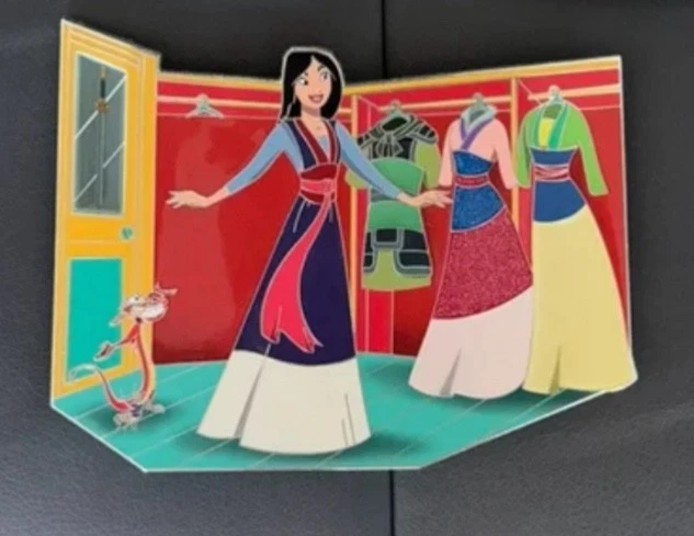 Wardrobe - Mulan Mushu & Krickee Fantasy Pin - Image 1 of 1