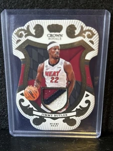 2023-24 Crown Royale JIMMY BUTLER Game Used Patch #’d/25! Wärme - Bild 1 von 3