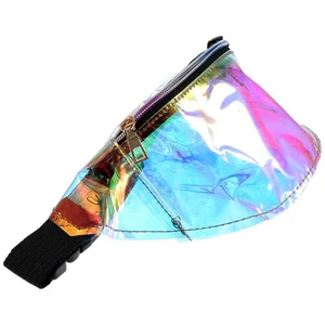 1 Stück Transparente Gürteltasche Einzel Umhängetasche für Damen Damen Hüfttasche - Bild 1 von 12