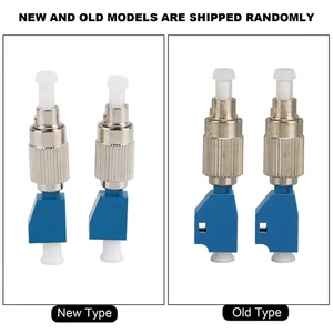 2 Pcs Fiber Adapter High Accuracy FC Male To LC Female Hybrid Optical Fiber OU - Picture 1 of 24