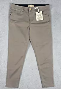 Democracy Ab Technology Freedom Ankle Skimmer Tan Pants Women's SZ 14 Booty Lift - Picture 1 of 8