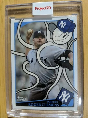 Roger Clemens baseball card By Craola Topps Project 70 Card #36 Yankees - Image 1 of 2