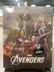 Avengers (3D+2D Blu-ray SteelBook) (Novamedia Exclusive No.5) Lenticular Cover - Picture 1 of 2