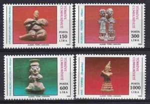 Turkey 1989 Yvert 2595/98 Archaeology MNH VF - Imagen 1 de 1