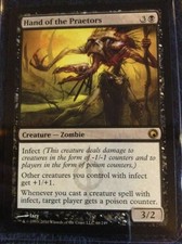 Hand of the Praetors, Scars of Mirrodin MTG Rare LP