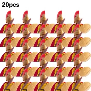 Lego 1x1 Stud + Custom minifigures Roman Soldier Gladiator x20 Greek Army NEW - Picture 1 of 1