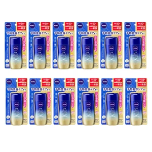 Nivea UV Deep Protect & Care Gel 80 g SPF50+ Sunburn Preventive Set of 12 - Picture 1 of 2