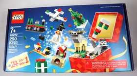 LEGO 40222 24-In-1 Christmas Builds, Holiday Countdown NISB RETIRED