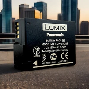 Genuine Panasonic Lumix DMW-BLC12E Battery for FZ1000/2000/330 Lumix G6/7/8/90 - Picture 1 of 1