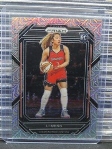 2023 Panini Prizm WNBA Li Meng Mojo Prizm Rookie RC #05/25 Washington Mystics
