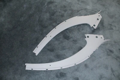 Lincoln Capri 1955 interior cuarto trasero ventana panel de ajuste superior; izquierda y derecha Foto 1 de 4