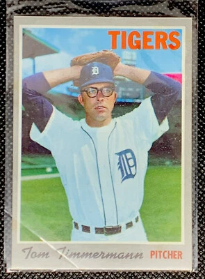 1970 Topps Tom Timmerman  Detroit Tigers  - Image 1 of 2