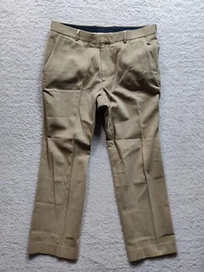 Banana Republic Men's Relaxed Fit Straight Brown Chino Pants Size 36x32 - Picture 1 of 12