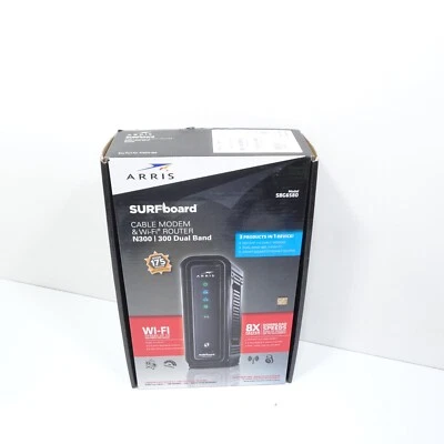 Motorola SBG6580 DOCSIS 3.0 Wireless Cable Modem Router Gateway Comcast Xfinity - Image 1 of 3