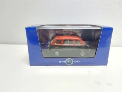 Fiat 600D Multipla rosso corallo / nero del 1960 - 1/43 Brumm art. R333-03 - Immagine 1 di 2