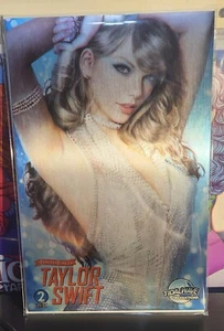 FEMALE FORCE: TAYLOR SWIFT #2 - SHIKARII TRADE METAL 27/50 LE LTD Dazzler - Picture 1 of 2
