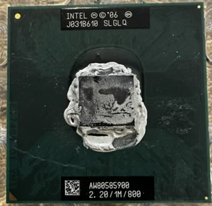 Toshiba Satellite L355-S7915 Intel CPU Processor 2.2GHz/1MB/800MHz 478-Pin SLGLQ - Picture 1 of 2