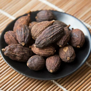 100g-500g BLACK Cardamom Pods Cardamon Yunnan Spices Seasonings Smoky Flavour - Picture 1 of 2