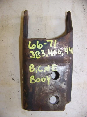 1966 PLYMOUTH SATELLITE RH BIG BLOCK MOTOR MOUNT 67 68 69 70 71 ROAD RUNNER GTX - Image 1 of 2