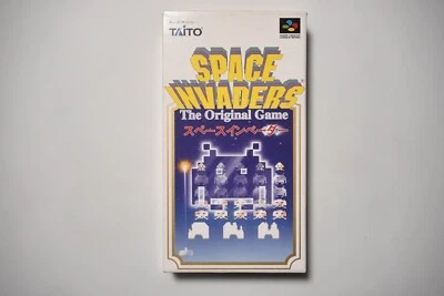 Super Famicom Space Invader Boxed Japan SFC game US Seller - Image 1 of 4
