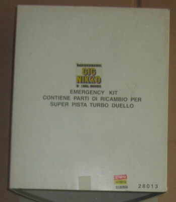 GIG Nikko Emergency KIT radio comando RC Incompleto Super Pista Turbo Duello 2 - Immagine 1 di 2